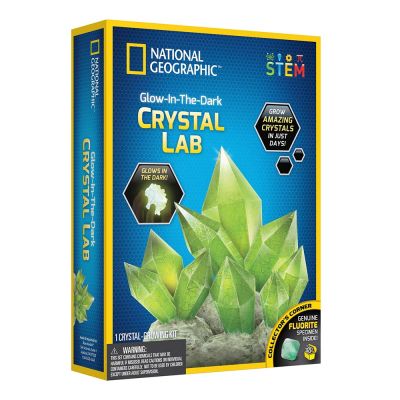 National Geographic - Kit Creativ Laborator De Crestere Cristale Verzi ARTNG29691