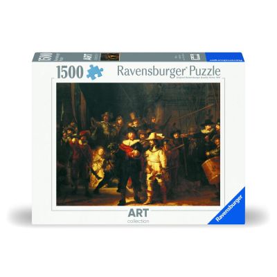 Ravensburger - Puzzle Rembrandt rondul de noapte 1500 piese design nou ARTRVSPA00701