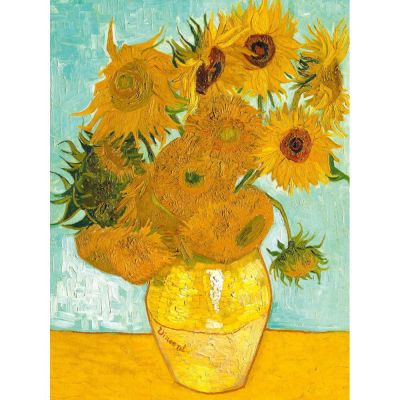 Ravensburger - Puzzle Vincent Van Gogh vaza de flori 1500 piese design nou ARTRVSPA00078