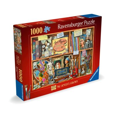 Ravensburger - Puzzle cabinetul artistului 1000 piese design nou ARTRVSPA00031