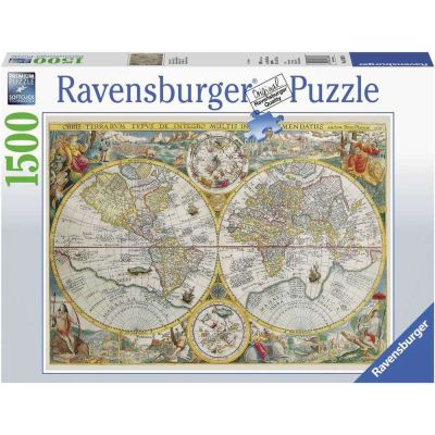 Ravensburger - Puzzle harta istorica 1500 piese design nou ARTRVSPA00716