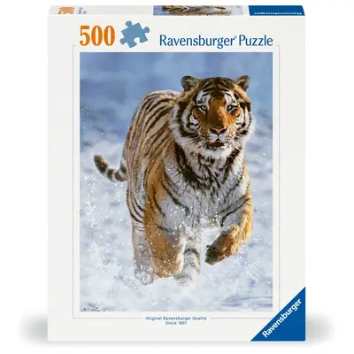 Ravensburger - Puzzle tigru in zapada 500 piese design nou ARTRVSPA00148