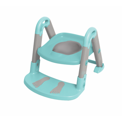 Scara cu reductor WC si olita White silver-mint green Kidskit Rotho-babydesign