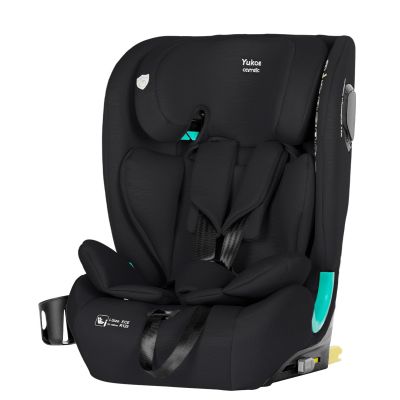 Scaun auto Isofix, 2 pozitii de inclinare, Top Tether, Carrello YUKON I-Size 76-150 cm Midnight Black PMICCRL-15808-MNBLACK
