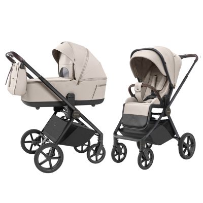 Carucior 2 in 1, reversibil, protectie UV SPF 50, 2 in 1 Carrello Ultra 2025 Ice Grey PMICCRL-6527-ICEGREY