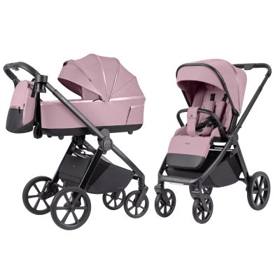 Carucior 2 in 1 Carrello Omega Plus, protectie UV SPF 50, 2 in 1 Galaxy Pink PMICCRL-6540/1-GXPINK
