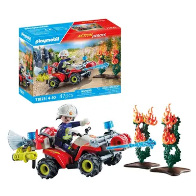 Playmobil - ATV de pompieri Playmobil ARTPM71825