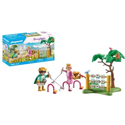 Playmobil - Gradina castelului cu jocuri regale ARTPM71849