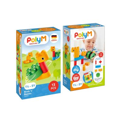PolyM - Animale creative de jucarie (18 piese)