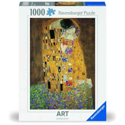 Ravensburger - Puzzle Gustav Klimt sarutul 1000 piese design nou ARTRVSPA00066