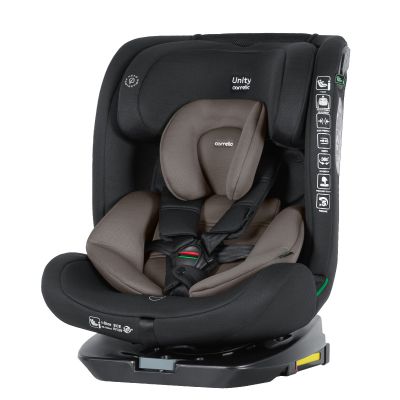 Scaun auto rotativ 360°, SPS, Top Tether, Carrello UNITY i-SIZE 40-150 cm ISOFIX Harmony Beige PMICCRL-17010-HMBEIGE
