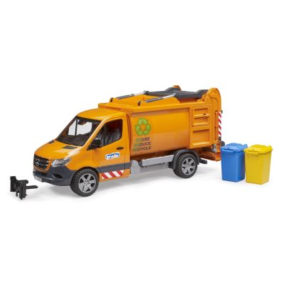Bruder Sprinter de gunoi municipal Mercedes Benz si 2 pubele ARTBR02682