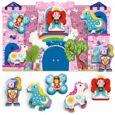 Headu - Montessori primul meu puzzle cu unicorni ARTHE56987