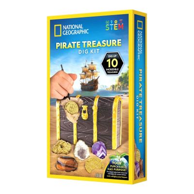 National Geographic - Kit creativ sa cautam comoara piratului ARTNG23616