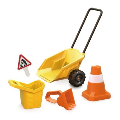 Jucarie de plaja - Set basculanta cu jucarii de nisip