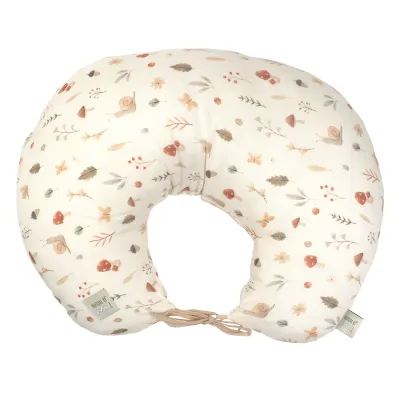 Perna Pentru Gravide Si Alaptare, Husa Detasabila Din Bumbac 100% Si Umplutura Antialergica Babysoft  , Comori Din Natura, Amy Pjb85686