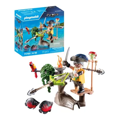 Playmobil - Pirat Playmobil cu balista ARTPM71795