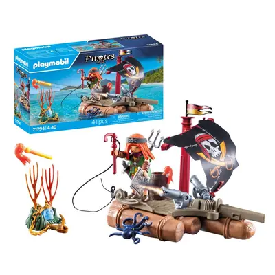 Playmobil - Pluta piratilor cu comoara Playmobil ARTPM71794