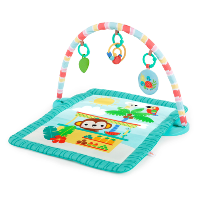 Bright starts - salteluta de joaca cu bara de jucarii tiki toy bar bbb12475