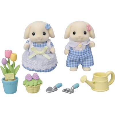 Figurine sylvanian families-iepurasii gradinari sf5736