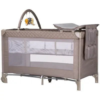 Patut pliabil cu saltea de infasat chipolino luna tiramisu hubkosilu251tr