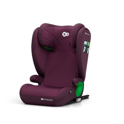 SCAUN AUTO KINDERKRAFT JUNIOR FIX2, I-SIZE 100-150 CM, CHERRY RED VIVKCJUFI20RED0000