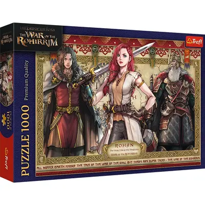 PUZZLE TREFL 1000 STAPANUL INELELOR RAZBOIUL ROHIRRIMILOR VIV10937
