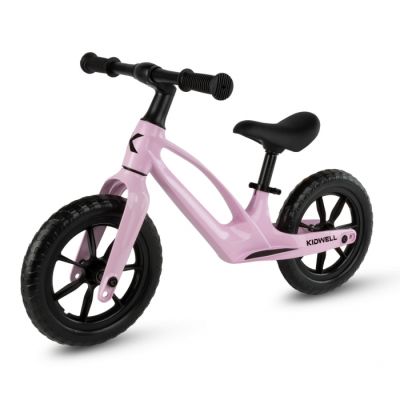 Bicicleta fara pedale, cadru magneziu, roti eva, kidwell vito - roz edeedirobivit04a0
