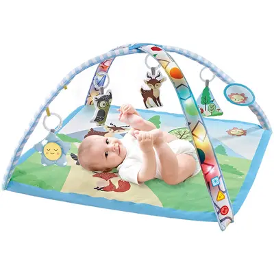 Covoras de joaca cu lumini si melodii chipolino forest hubpgrml02302fo