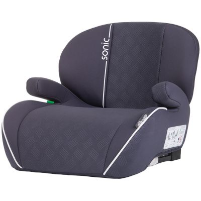 Inaltator auto chipolino sonic i-size 125-150 cm cu sistem isofix anthracite, testat adac hubsdksn02502an