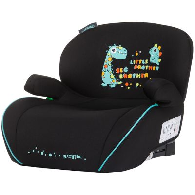 Inaltator auto chipolino sonic i-size 125-150 cm cu sistem isofix dino, testat adac hubsdksn02505di