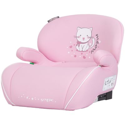 Inaltator auto chipolino sonic i-size 125-150 cm cu sistem isofix kitten, testat adac hubsdksn02506ki