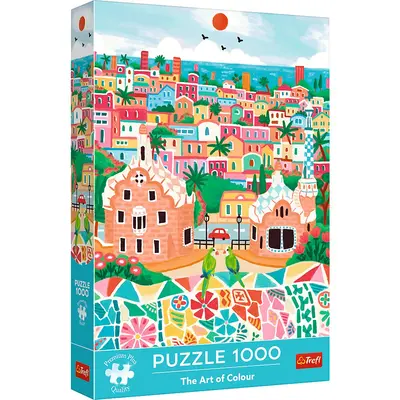 PUZZLE TREFL 1000 PREMIUM PLUS BARCELONA SPANIA VIV10894