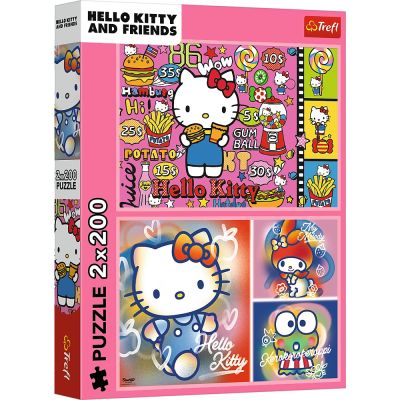 PUZZLE TREFL 2X200 HELLO KITTY SI PRIETENII VIV13336
