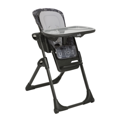 Joie - scaun de masa mimzy recline abc charcoal, nastere - 15 kg bbbh1013ecach000