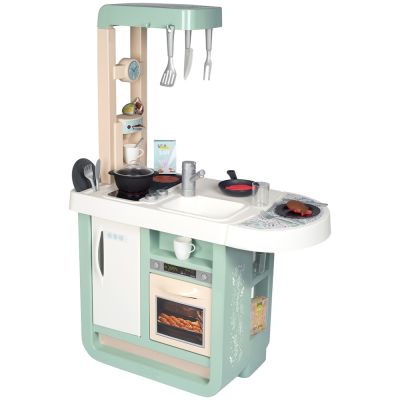 Bucatarie smoby cherry kitchen cu 25 accesorii hubs7600310914