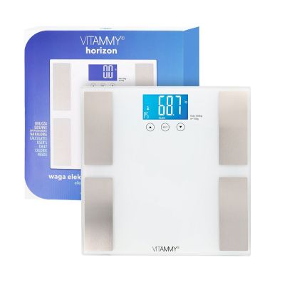 Cantar corporal electronic multifunctional Vitammy Horizon, pentru intreaga familie, analiza... BIThorizonalb
