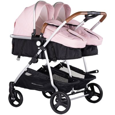 Carucior gemeni chipolino duo smart 2 in 1 pink marshmallow hubkbds02506pm