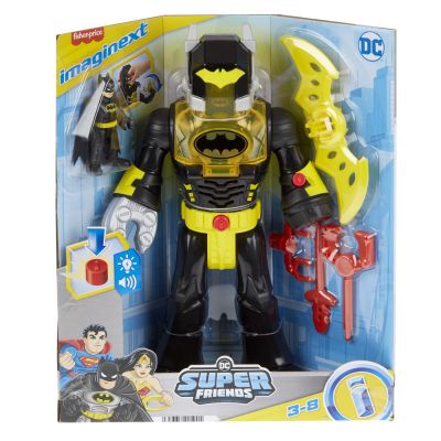 FISHER PRICE IMAGINEXT DC SUPER FRIENDS SET FIGURINA BATMAN SI COSTUM EXO CU LUMINI SI SUNETE VIVMTHYG31