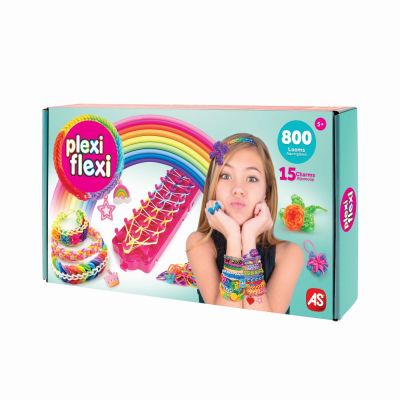 PLEXI FLEXI GHERGHEF PENTRU IMPLETIT CU 800 ELASTICE DIN CAUCIUC SI 15 ACCESORII VIV1080-25568