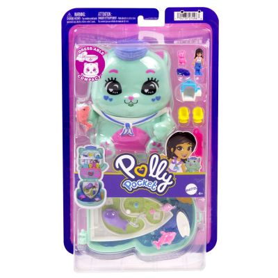 POLLY POCKET SET GENTUTA ANIMALUT PISICUTA MARINAR CU ACCESORII VIVMTJFG56_JCR37