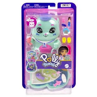 POLLY POCKET SET GENTUTA ANIMALUT PISICUTA MARINAR CU ACCESORII VIVMTJFG56_JCR37