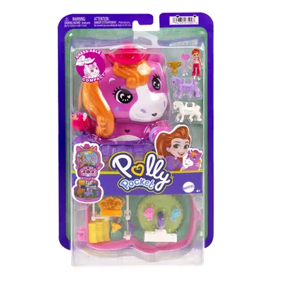 POLLY POCKET SET GENTUTA ANIMALUT PONEI LA RODEO CU ACCESORII VIVMTJFG56_JCR39