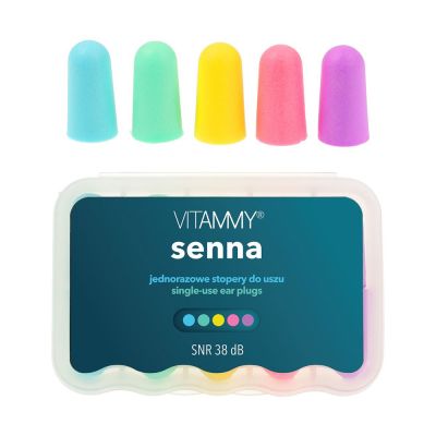 Set 5 perechi dopuri de urechi Vitammy Senna, pentru reducerea zgomotului, confortabil,... BITVitammySena