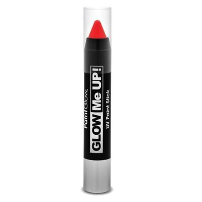 Creion stralucitor in lumina UV, pentru fata si corp, Rosu GLOW ME UP! MCSPGAI1H06