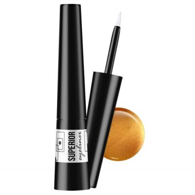 Eyeliner Superior rezistent la apa, Vipera, Nr. 06 Auriu MCSV90606
