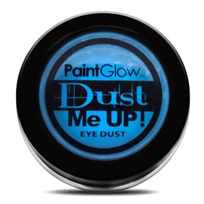 Fard de pleoape pulbere Paint Glow, reactiv UV, albastru MCSA651Y03