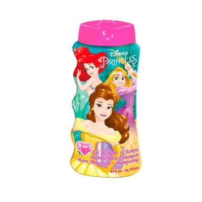 Gel de dus si sampon 2 in 1, Princess, Fetite, 475 ml