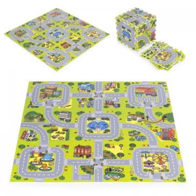 Salteluta de joaca pentru copii 90.5 x 90.5 x 1 cm ecoeva018 - orasel edeediecoeva018
