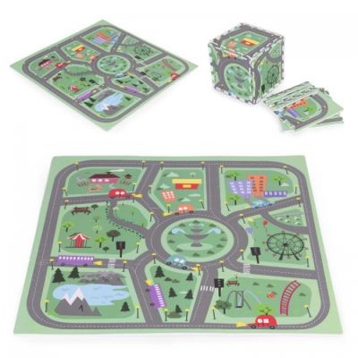 Salteluta de joaca pentru copii 90.5 x 90.5 x 1 cm ecoeva021 - orasel edeediecoeva021